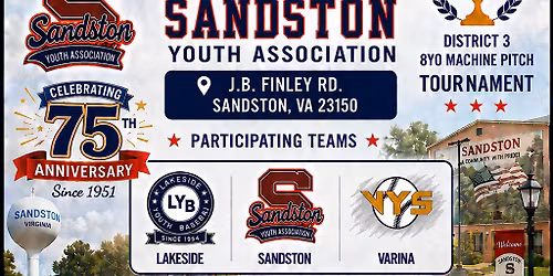 2026 District 3 8yo Machine Pitch Tournament 