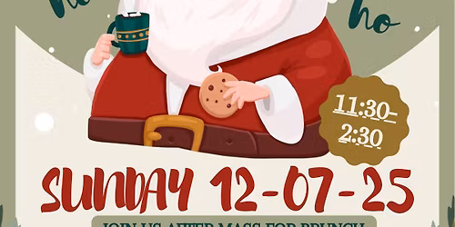 Brunch with Santa!