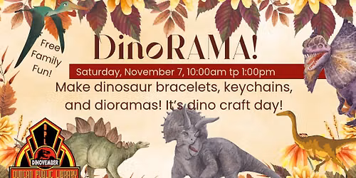 DinoRAMA! for Dinovember!