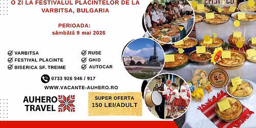 O zi la Festivalul pl\u0103cintelor de la Varbitsa, Bulgaria