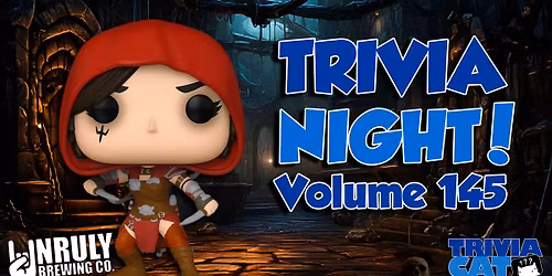 Muskegon (Unruly Brewing) Trivia Night! \u2013 Volume #145