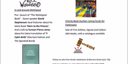 Welshpool Author and Book Festival 2025