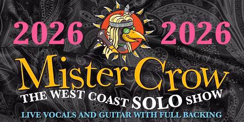 Mister Crow at The Free Trade Inn, Sileby 8.30pm