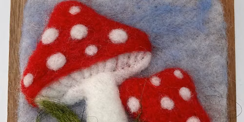 \u00a322 Needlefelt a Toadstool Picture