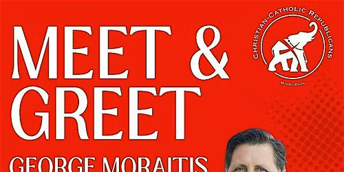 Meet & Greet with Republican Congressional Candidate George Moraitis
