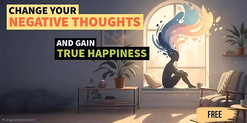 Change Your Negative Thoughts And Gain True Happiness | Free Lecture