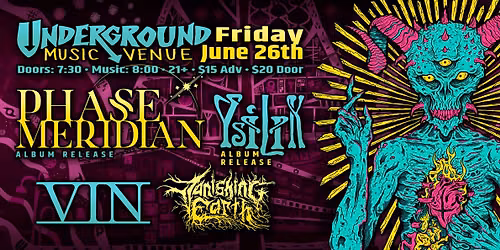 Phase Meridian\/Ysilik Dual Album Release