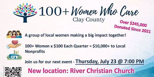 100+ Women Who Care About Clay County - Quarterly Giving Meeting