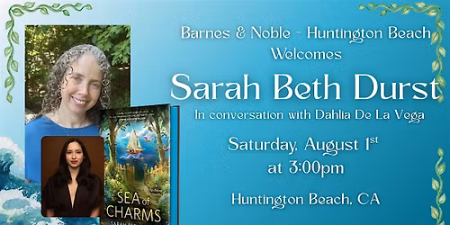 Sarah Beth Durst celebrates SEA OF CHARMS at Barnes & Noble - HB