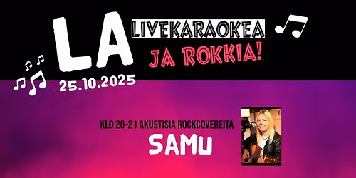 Livekaraokea ja rokkia Cottonissa!