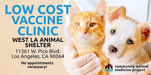 CAMP Mobile Pet Vaccination Clinic (No appointments necessary)