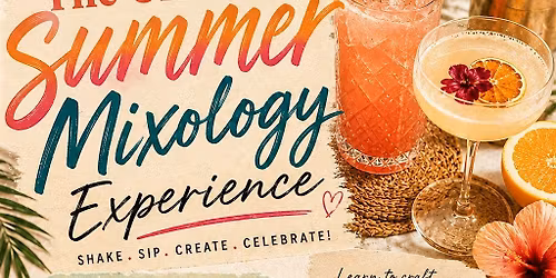 Goud Drinks Presents: The Summer Cocktail Mixology Experience