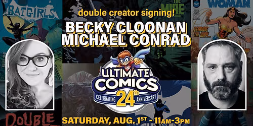 Free Signing w\/ Becky Cloonan & Michael Conrad!