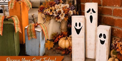 Pumpkin\/Ghost Blocks with The Vintage Pineapple Co.