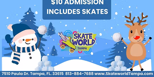 Frosty vs Rudolph Snowball Fight Skate