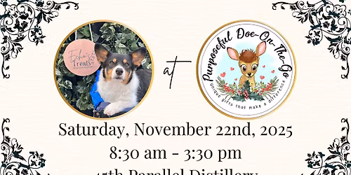 Echo's Treats at 45th Parallel Distillery's Purposeful Doe-On-The-Go Vendor Fair