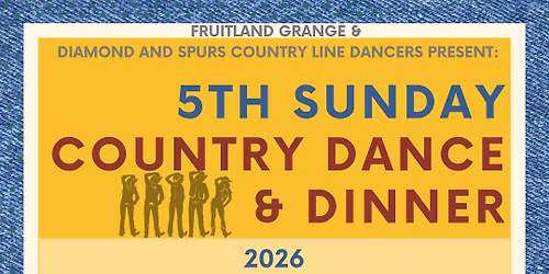 Country Dance & Social at the Fruitland Grange 2026