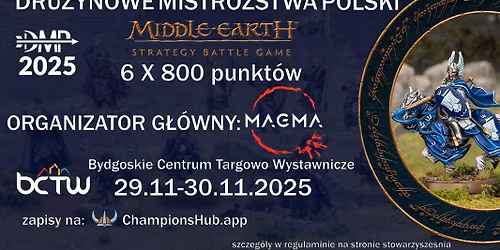 Dru\u017cynowe Mistrzostwa Polski w Middle Earth Strategy Battle Game  