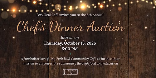 5th Annual Chef's Dinner Auction