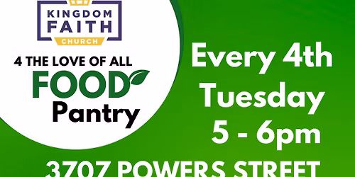 Kingdom Faith Church Food Pantry