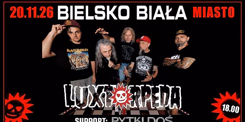 KONCERT LUXTORPEDA & PYTKI DO\u015a \/ 20.11.2026 \/ Bielsko-Bia\u0142a, Klub Miasto