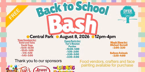 Back to School BASH
