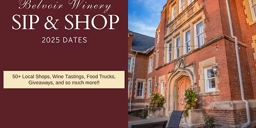 Belvoir Winery's 14th Annual Holiday Sip & Shop Event! 