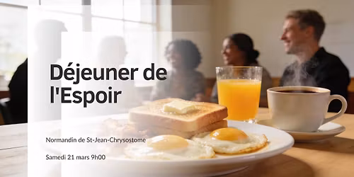 D\u00e9jeuner de l'Espoir
