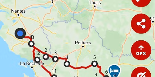 week-end en moto direction Limoges 