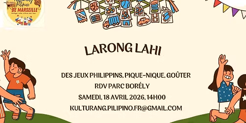 Larong Lahi (Jeux + Picnic)