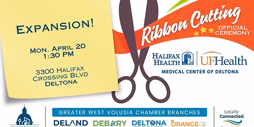 Ribbon Cutting | Expansion for Halifax Health | UFHealth Medical Center of Deltona
