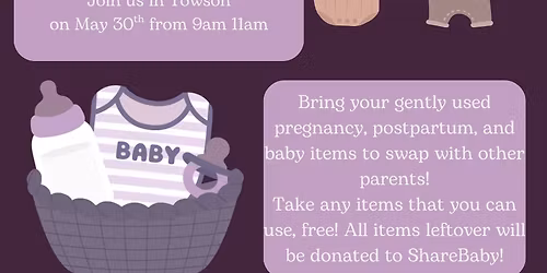 Free Baby Item Swap Event