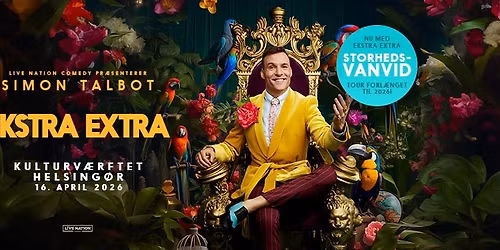 Simon Talbot \u2013 EKSTRA EXTRA \/\/ Kulturv\u00e6rftet