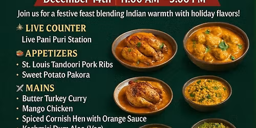 Grand Christmas theme buffet