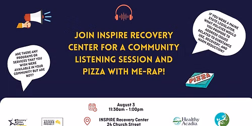 Community Listening Session with INSPIRE Recovery Center!
