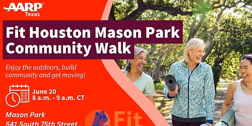 Community Walk in Mason Park 