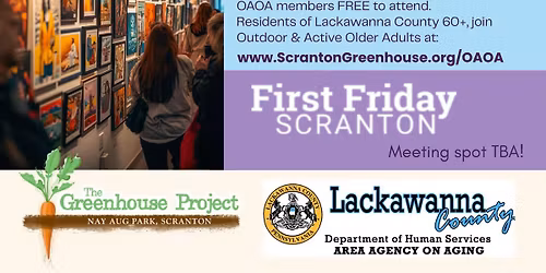 First Friday May Guided Art Walk - Scranton, PA