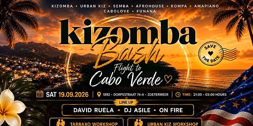 Kizomba Bash ~ Flight to Cabo Verde