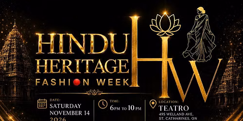 Hindu Heritage Fashion Week 2026