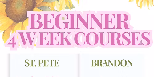 June 4-Week Beginner Pole Dance Course