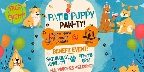 \ud83d\udc3ePatio Puppy Paw-tay!\ud83d\udc3e