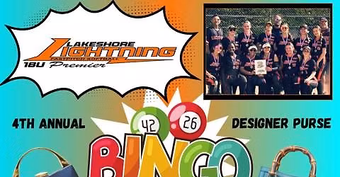 Lakeshore Lightning 18U Premier Purse Bingo