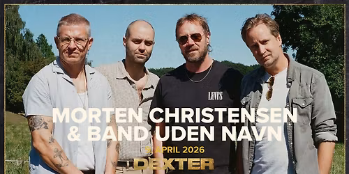 Morten Christensen & Band Uden Navn (Releasekoncert) - Dexter, Odense