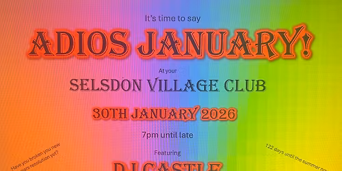 Adios Jannary! Disco