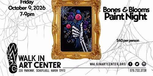 Bones & Blossoms Paint Night