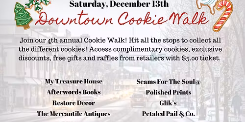 Annual Downtown Cookie Walk!