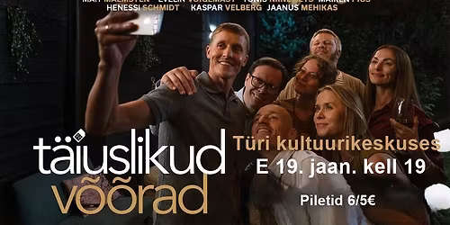 Kino\u00f5htu filmiga "T\u00c4IUSLIKUD V\u00d5\u00d5RAD" EST 2026