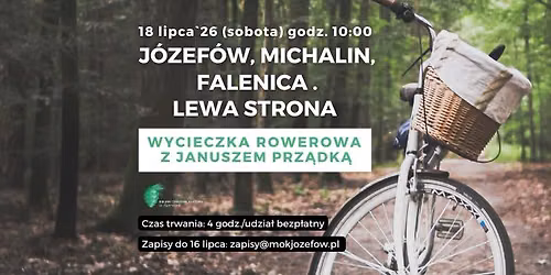 J\u00d3ZEF\u00d3W, MICHALIN, FALENICA \u2013 LEWA STRONA \/ WYCIECZKA ROWEROWA