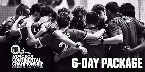 NORCECA U19 TOURNAMENT - 6 DAY PACKAGE