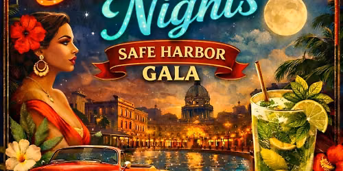 SAVE THE DATE- DMAC'S 2ND ANNUAL SAFE HARBOR GALA - HAVANA NIGHTS!